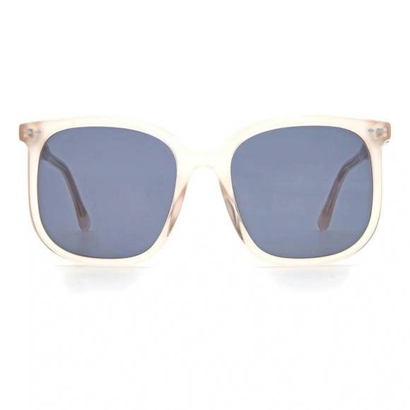 NEW ISABEL MARANT women's square sunglasses in nude - Picture 2 of 4